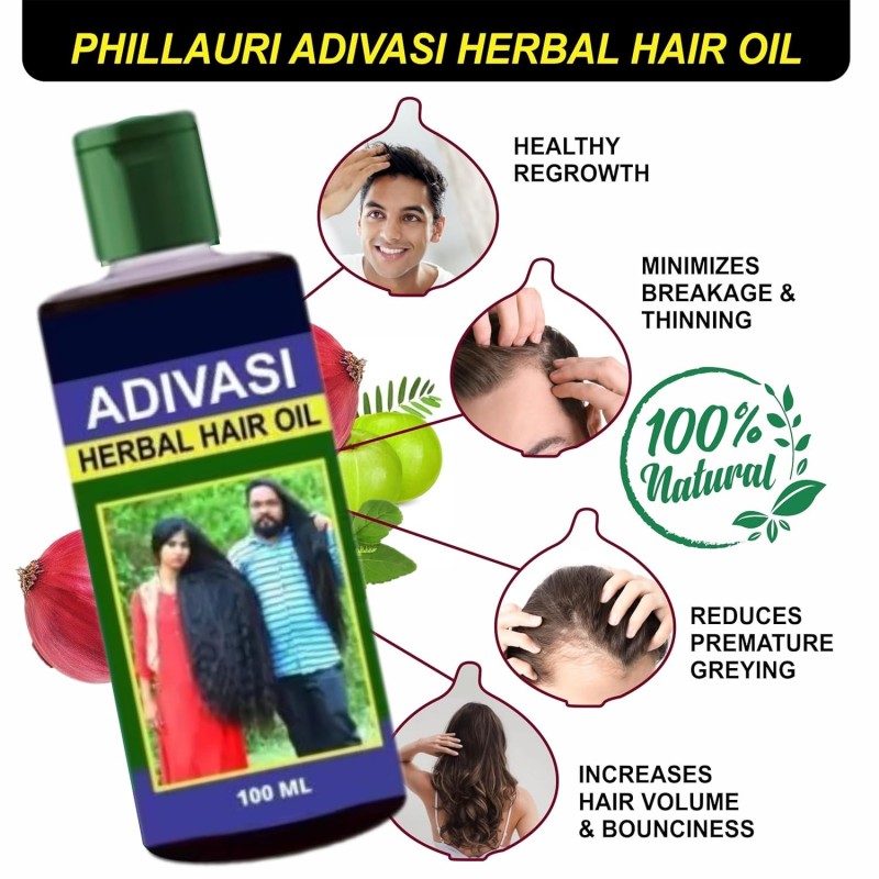 Adivasi Herbal Hair Oil🌿